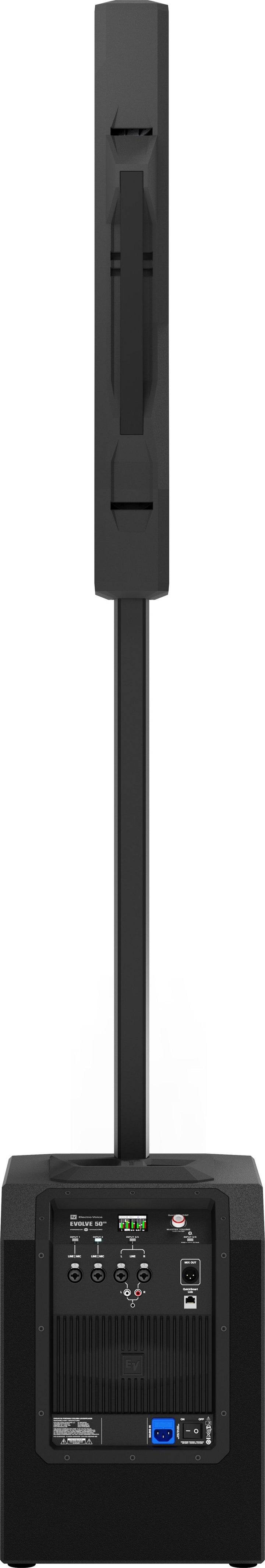 Electro-Voice Electro-Voice EVOLVE 50 G2 12in Powered Subwoofer Base, Column Sold Separately (Black)