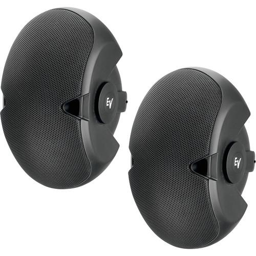 Electro-Voice Electro-Voice EVID-4.2T 2 x 4in 2-Way Surface Speaker (Pair) - 70/100V - Black