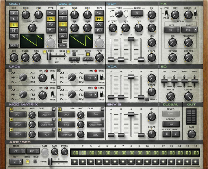 WAVES Waves Element 2.0 Virtual Analog Synth
