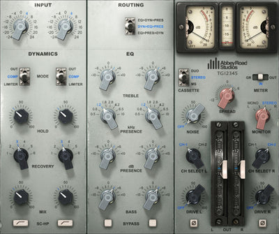 WAVES Waves Abbey Road EMI TG12345 Channel