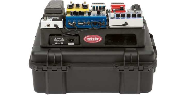 SKB SKB iSeries 2015-7 Case w/ 1SKB-PB1712 Pedalboard (Black / Empty) - Pedal Boards