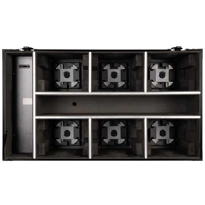 ADJ 6 x ELECTRAPIX-PAR-7 Fixtures with Charging Case