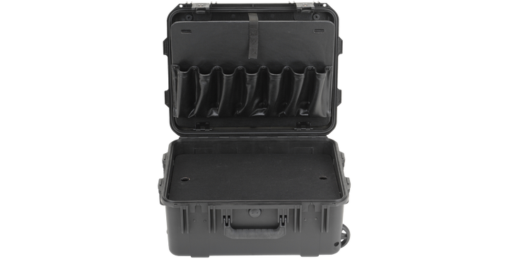 SKB SKB iSeries 1914-8 Percussion Case (Black / Pre-Cut) - Instrument Cases