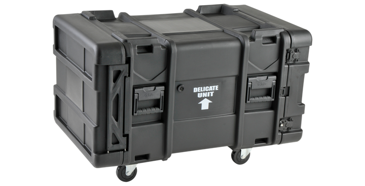 SKB SKB 3SKB-R908U30 rSeries 8U Shock Rack (Black) - Cases & Transport Accessories