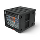 SKB SKB 1SKB-R8UW rSeries 8U Rolling Rack (Black) - Racks