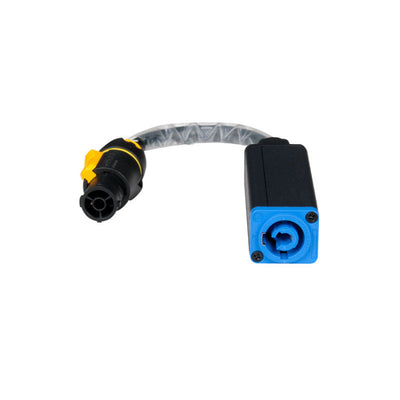 ADJ powerCON to TRUE1 Male Adapter - 1ft