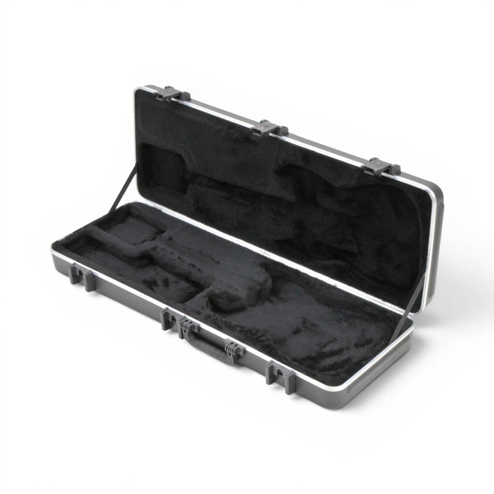 SKB SKB 1SKB-66PRO Pro Rectangular Electric Guitar Case (Black) - Guitar Stands
