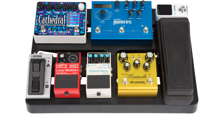SKB SKB 1SKB-PB1712 Injection Molded Non-Powered Pedalboard (Black) - Pedal Boards