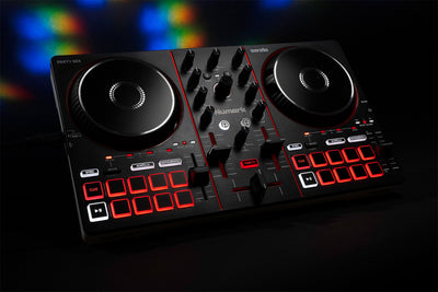Numark Numark Party Mix III — DJ Controller with Built-In Light Show & Stems Control