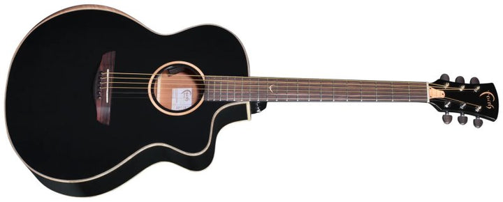 Faith Guitars Eclipse Neptune Cutaway Acoustic-Electric Guitar (Onyx Black)
