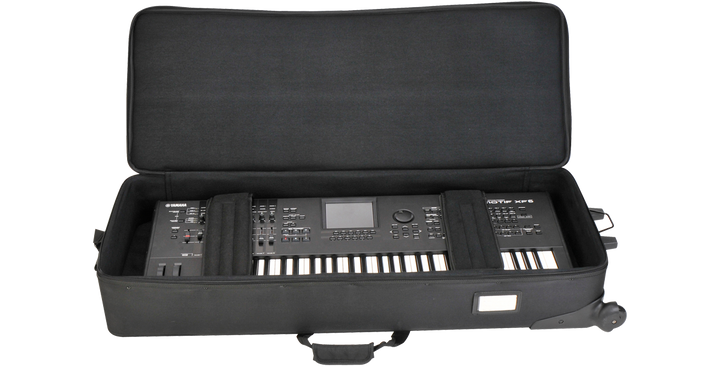 SKB SKB 1SKB-SC61KW 61 Note Keyboard Soft Case (Black) - Instrument Cases