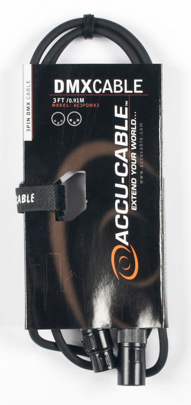 ADJ 3-Pin DMX Cable - 3ft