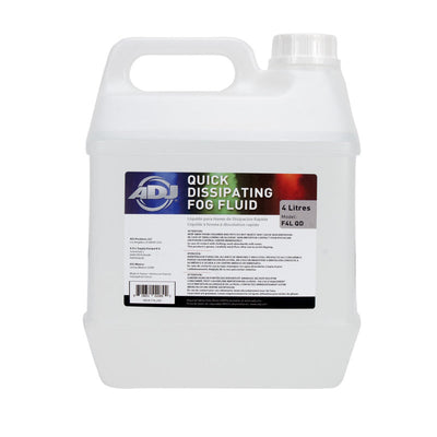 ADJ Water-Based Fog Fluid (Fast Dissipating) - 4L