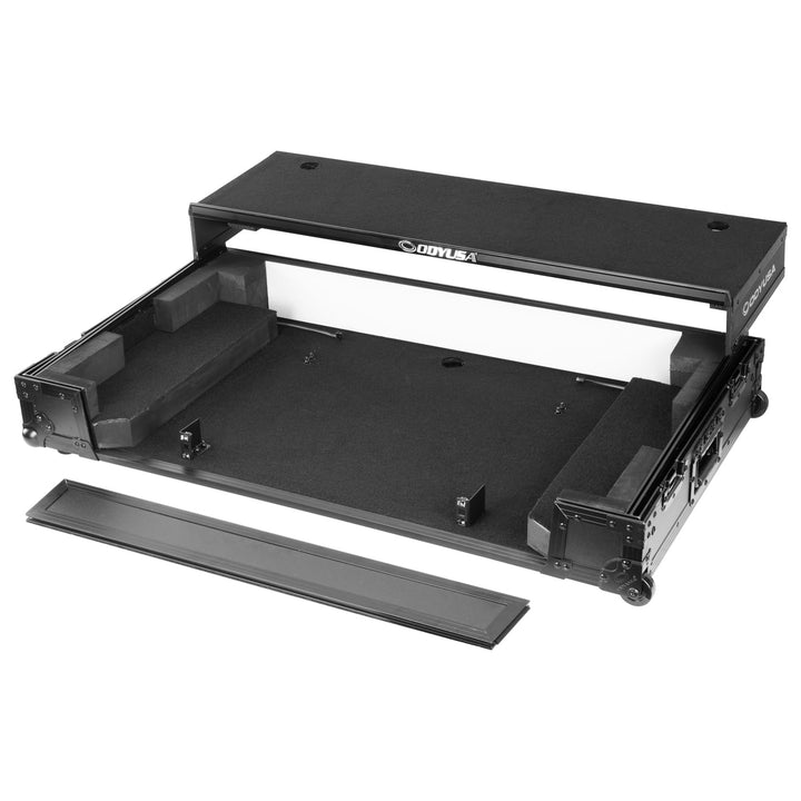 Odyssey FFXXDJAZCW1 Glide-Style 1U Flight Case with Wheels for AlphaTheta XDJ-AZ