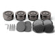 IsoAcoustics IsoAcoustics GAIA-TITAN Cronos Neo Speaker Isolation Feet (4-Pack, Dark Chrome)