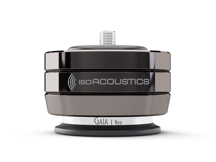 IsoAcoustics IsoAcoustics GAIA I Neo Speaker Isolation Foot (Single, Dark Chrome)