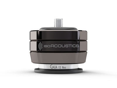 IsoAcoustics IsoAcoustics GAIA II Neo Speaker Isolation Foot (Single, Dark Chrome)