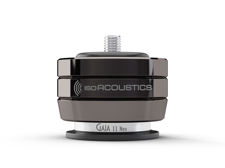 IsoAcoustics IsoAcoustics GAIA II Neo Speaker Isolation Foot (Single, Dark Chrome)