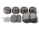 IsoAcoustics IsoAcoustics GAIA-TITAN Rhea Neo Speaker Isolation Feet (4-Pack, Dark Chrome)
