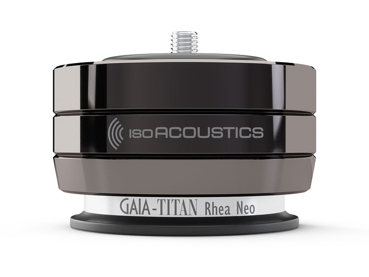 IsoAcoustics IsoAcoustics GAIA-TITAN Rhea Neo Speaker Isolation Feet (4-Pack, Dark Chrome)
