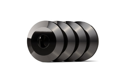 IsoAcoustics IsoAcoustics GAIA III Neo Top Caps (4-Pack, Dark Chrome)