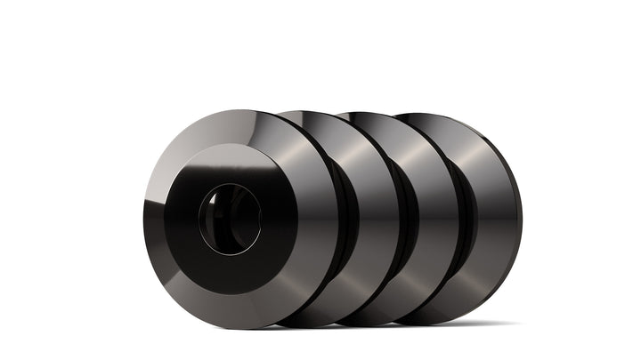 IsoAcoustics IsoAcoustics GAIA III Neo Top Caps (4-Pack, Dark Chrome)
