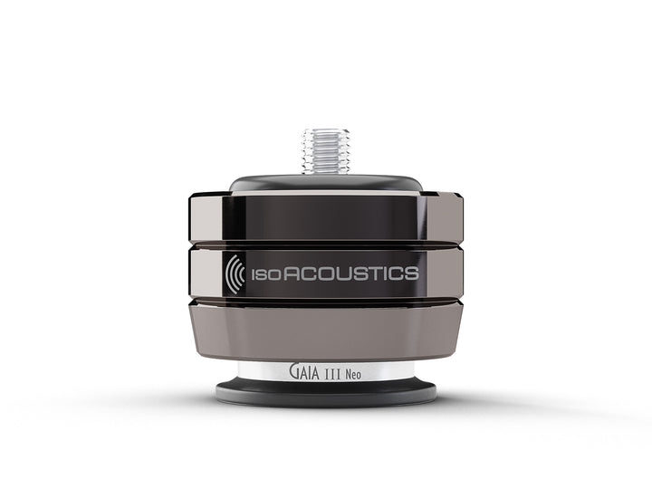 IsoAcoustics IsoAcoustics GAIA III Neo Speaker Isolation Foot (Single, Dark Chrome)
