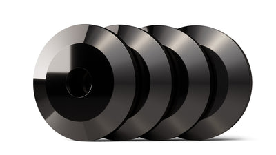 IsoAcoustics IsoAcoustics GAIA I Neo Top Caps (4-Pack, Dark Chrome)