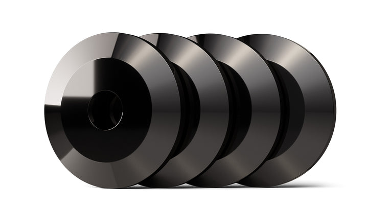 IsoAcoustics IsoAcoustics GAIA I Neo Top Caps (4-Pack, Dark Chrome)