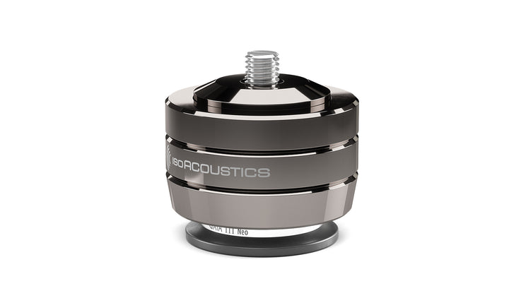 IsoAcoustics IsoAcoustics GAIA III Neo Top Caps (4-Pack, Dark Chrome)