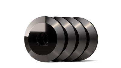 IsoAcoustics IsoAcoustics GAIA II Neo Top Caps (4-Pack, Dark Chrome)