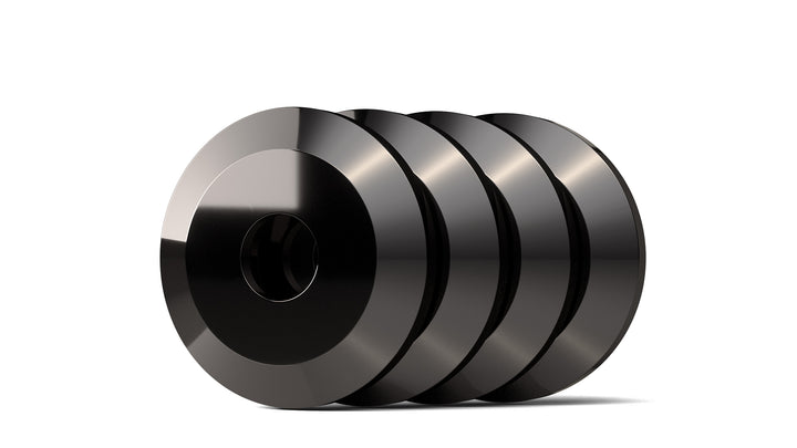 IsoAcoustics IsoAcoustics GAIA II Neo Top Caps (4-Pack, Dark Chrome)