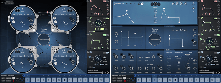 WAVES Waves Flow Motion FM Synth
