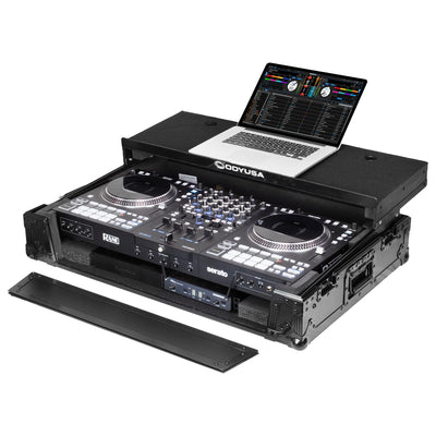 Odyssey Odyssey FRBLGLP1UWPERFORMER Glide-Style 1U Flight Case for RANE Performer - Black