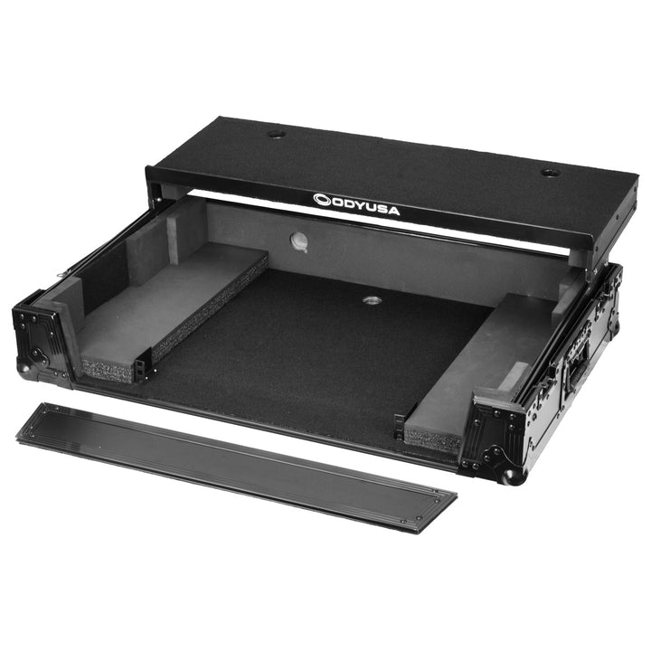 Odyssey FRBLGLP1UWPERFORMER Glide-Style 1U Flight Case for RANE Performer - Black – view 5