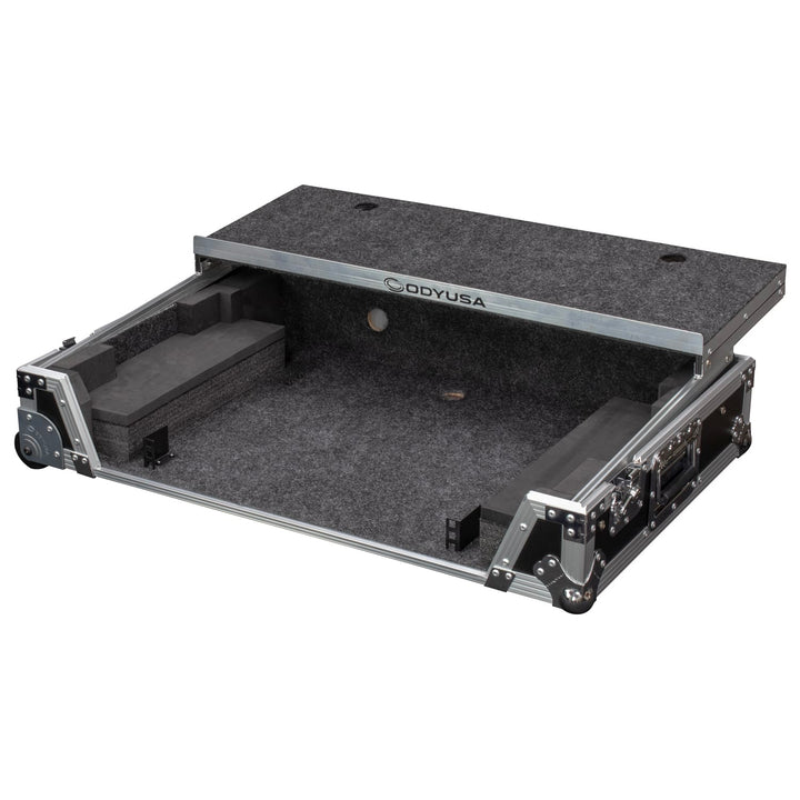 Odyssey FRDDJREV5GPW1U Glide-Style 1U Flight Case with Wheels for Pioneer DDJ-REV5 – view 2