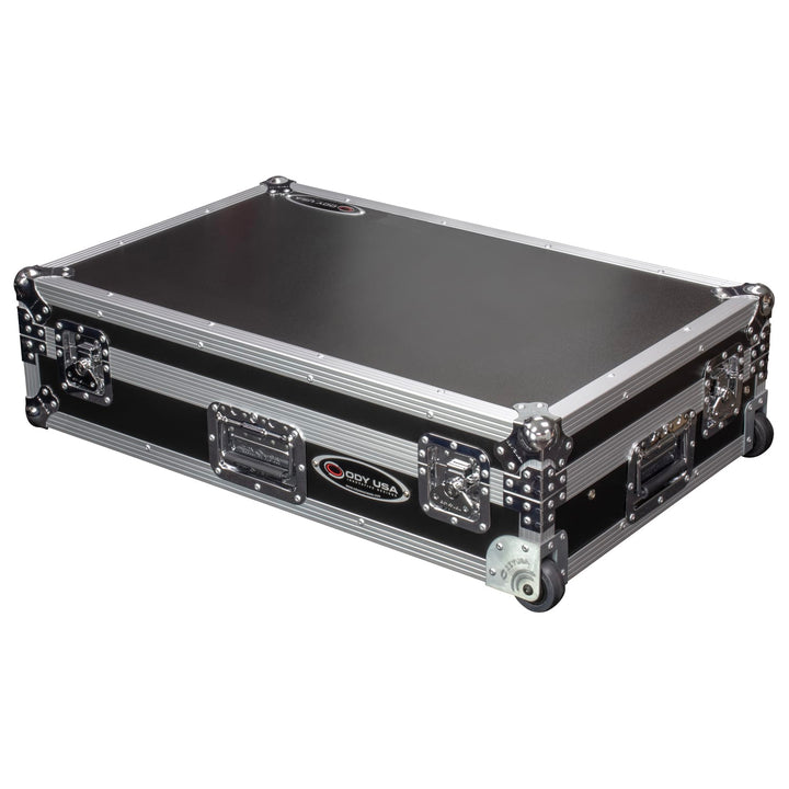 Odyssey FRDDJREV5GPW1U Glide-Style 1U Flight Case with Wheels for Pioneer DDJ-REV5 – view 4