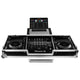 Odyssey FRDJMA9CDJGPW Glide-Style DJ Coffin with Wheels for CDJ-3000 and DJM-A9 – view 2