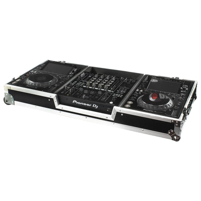 Odyssey Odyssey FRDJMA9CDJW DJ Coffin Case with Wheels for 2x CDJ-3000 and DJM-A9