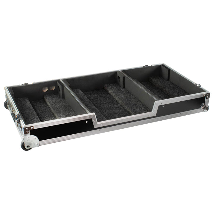 Odyssey FRDJMA9CDJW DJ Coffin Case with Wheels for 2x CDJ-3000 and DJM-A9 – view 3