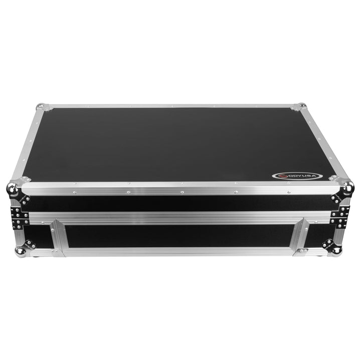Odyssey FZGSATXDJAZW Glide-Style Flight Case for AlphaTheta XDJ-AZ - 1U Rack, Wheels – view 12