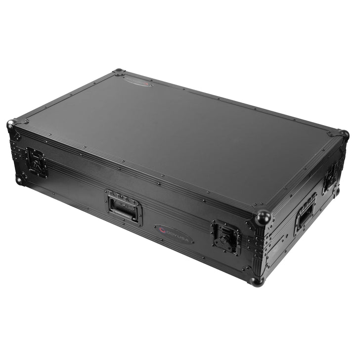 Odyssey FZGSATXDJAZWBL Glide-Style Flight Case for AlphaTheta XDJ-AZ - Black, 1U, Wheels – view 7