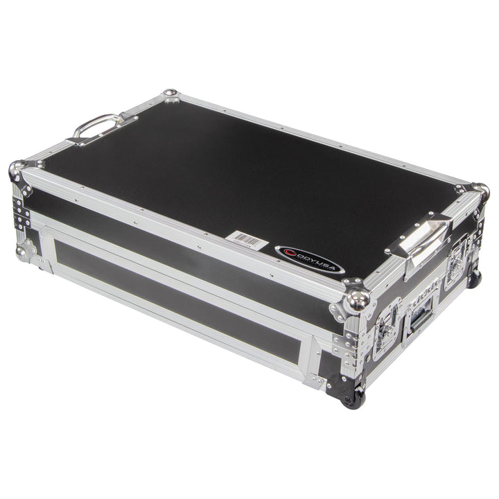 Odyssey FZGSDDJFLX10CW Glide-Style 1U Flight Case for Pioneer DJ DDJ-FLX10 - Corner Wheels – view 5