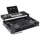 Odyssey FZGSDDJFLX10CWBL Glide-Style 1U Flight Case for DDJ-FLX10 - Black, Corner Wheels – view 2