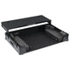 Odyssey FZGSDDJFLX10CWBL Glide-Style 1U Flight Case for DDJ-FLX10 - Black, Corner Wheels – view 4