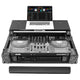 Odyssey FZGSDDJFLX10W1BL Glide-Style 1U Flight Case for Pioneer DJ DDJ-FLX10 - Black, Wheels – view 2