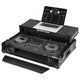 Odyssey FZGSDDJGRV6BL1UCW Glide-Style 1U Flight Case for AlphaTheta DDJ-GRV6 - Black, Wheels