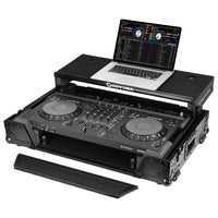Odyssey FZGSDDJGRV6W1BL Glide-Style 1U Flight Case for AlphaTheta DDJ-GRV6 - Black