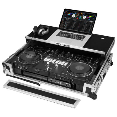 Odyssey Odyssey FZGSDDJREV5CW Glide-Style 1U Flight Case for Pioneer DJ DDJ-REV5 - Wheels
