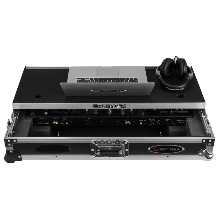 Odyssey FZGSDDJREV5CW Glide-Style 1U Flight Case for Pioneer DJ DDJ-REV5 - Wheels – view 4